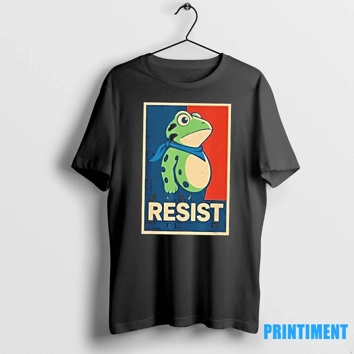 Resist Portland Frog Protest Hope Sweater - Adult & Kids T-Shirts, Sweatshirts & Hoodies apparel design preview 1