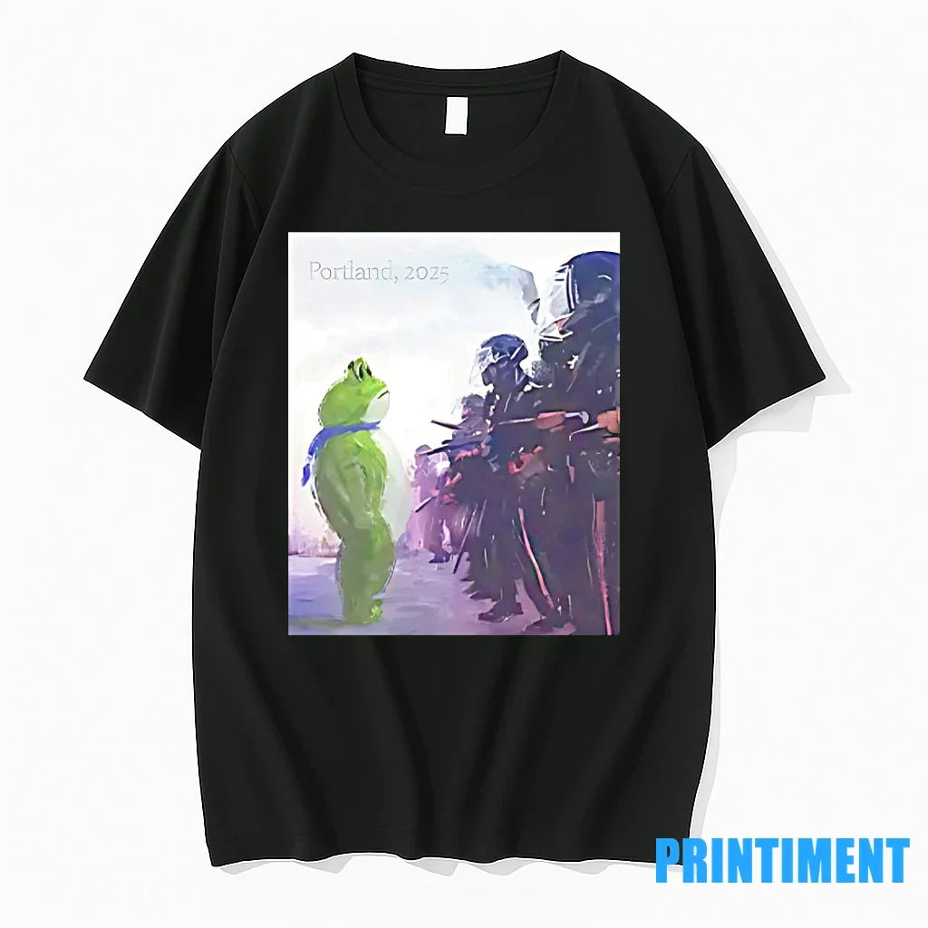 Resist Portland Frog I Stand With Sweater - Adult & Kids T-Shirts, Sweatshirts & Hoodies apparel design preview 1