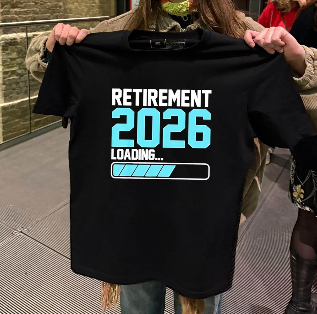Retirement 2026 Loading - Adult & Kids T-Shirts, Sweatshirts & Hoodies apparel design preview 2