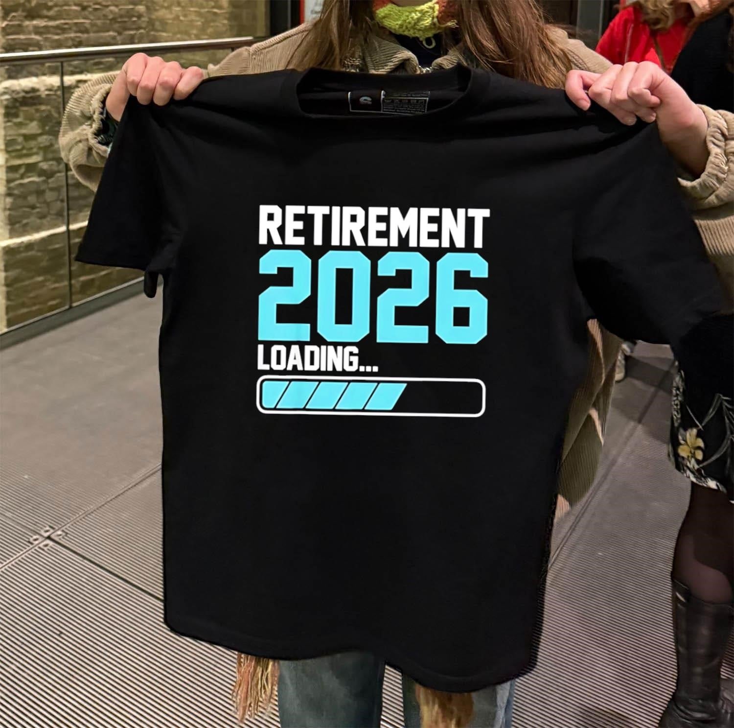 Retirement 2026 Loading - Adult & Kids T-Shirts, Sweatshirts & Hoodies apparel design preview 2