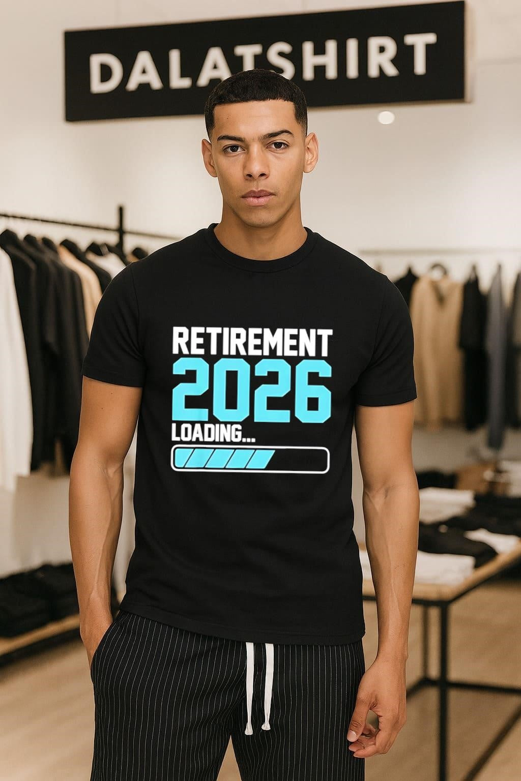 Retirement 2026 Loading - Adult & Kids T-Shirts, Sweatshirts & Hoodies apparel design preview 1