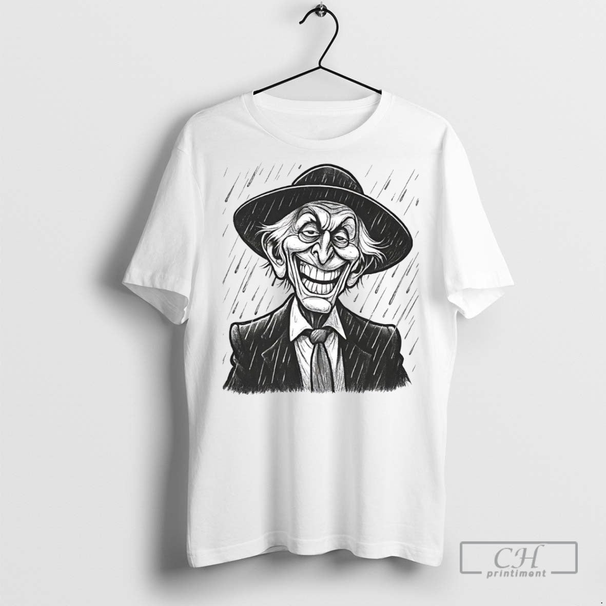 Reverend Kane Caricature Poltergeist - Adult & Kids T-Shirts, Sweatshirts & Hoodies apparel design preview 1