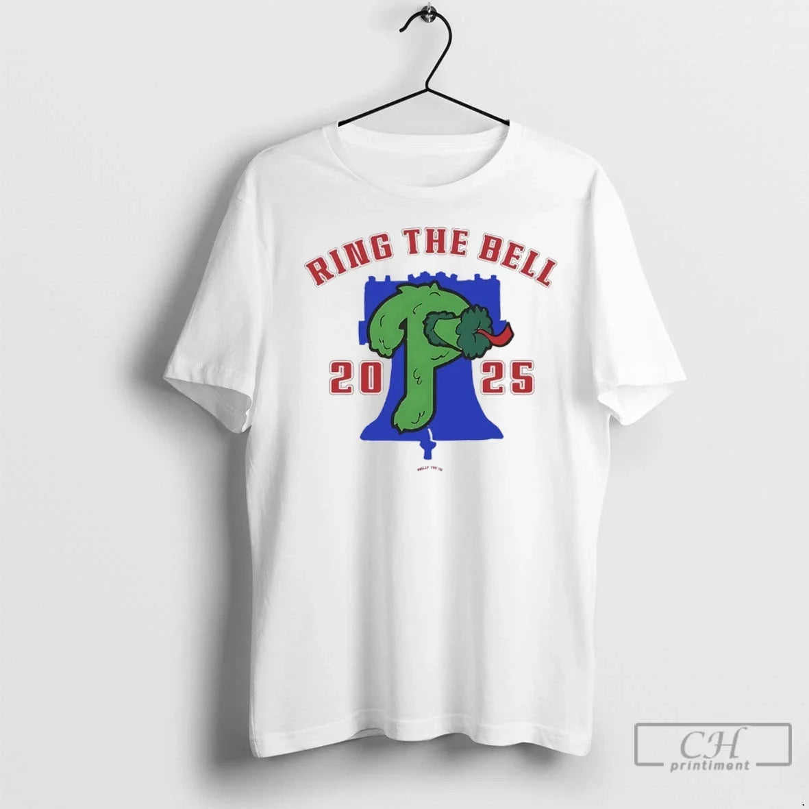 Ring The Bell 2025 Phillies - Adult & Kids T-Shirts, Sweatshirts & Hoodies apparel design preview 1