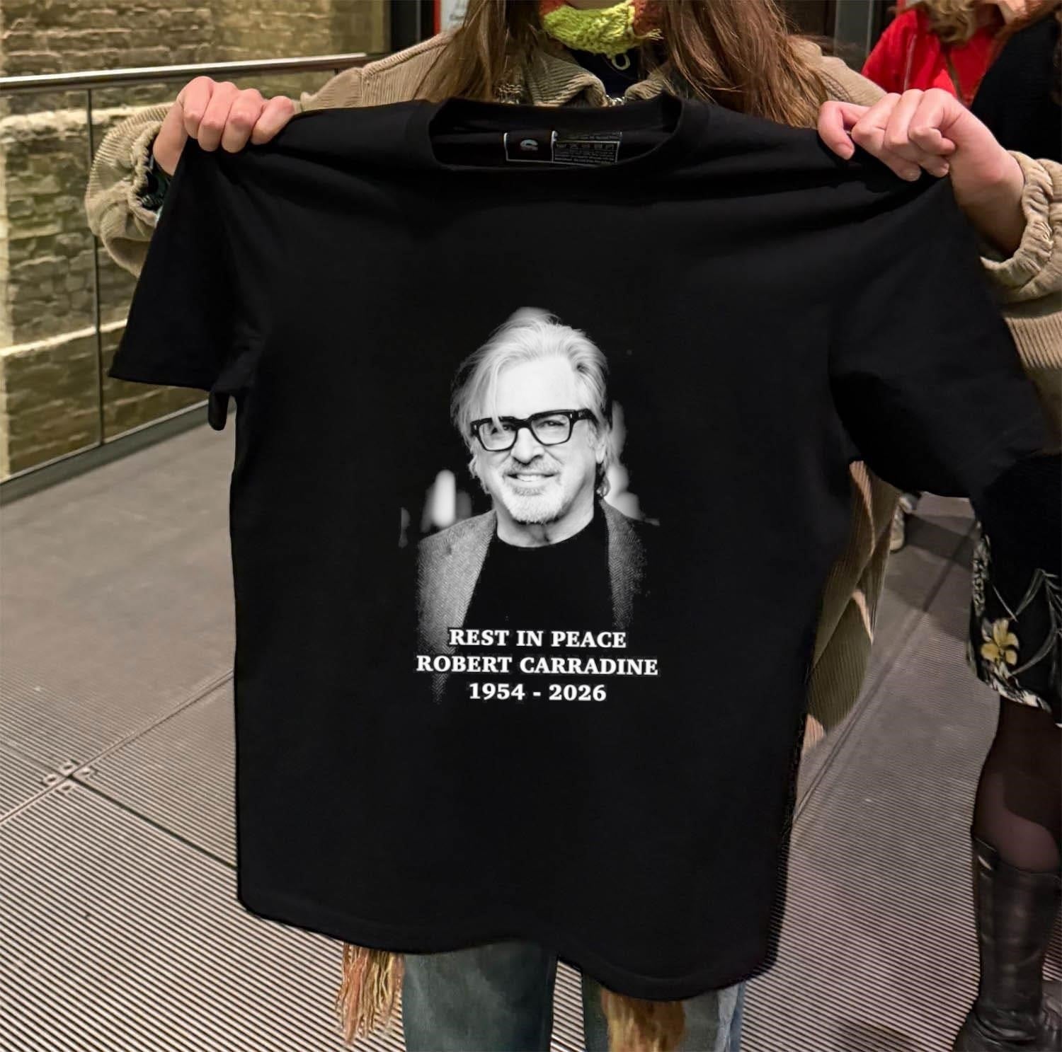 Rip Robert Carradine 1954-2026 - Adult & Kids T-Shirts, Sweatshirts & Hoodies apparel design preview 2