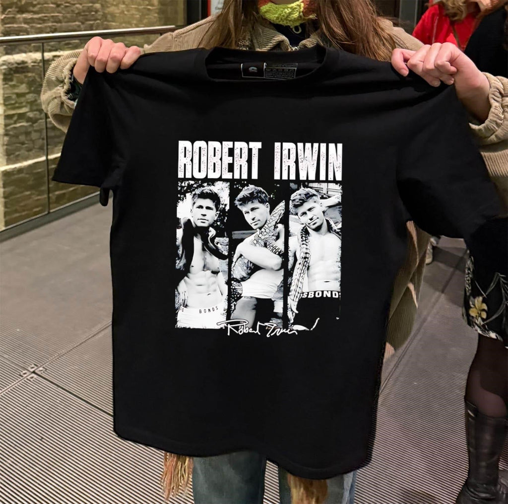 Robert Irwin Animal Wildlife Bonds Signature - Adult & Kids T-Shirts, Sweatshirts & Hoodies apparel design preview 2