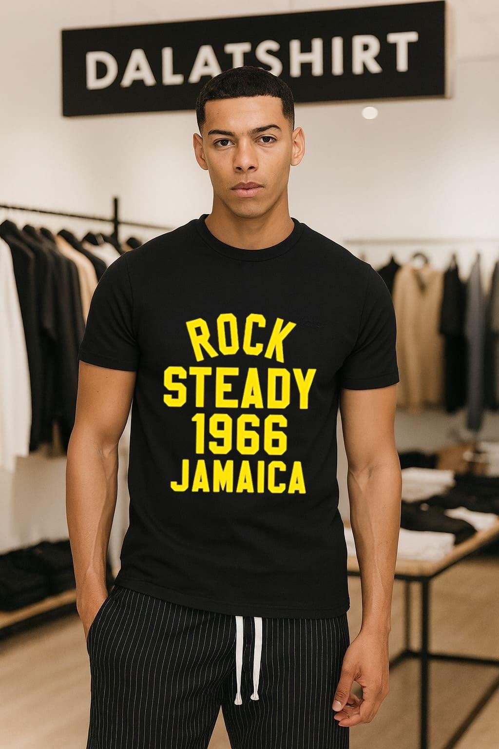 Rocksteady 1966 Jamaica - Adult & Kids T-Shirts, Sweatshirts & Hoodies apparel design preview 1