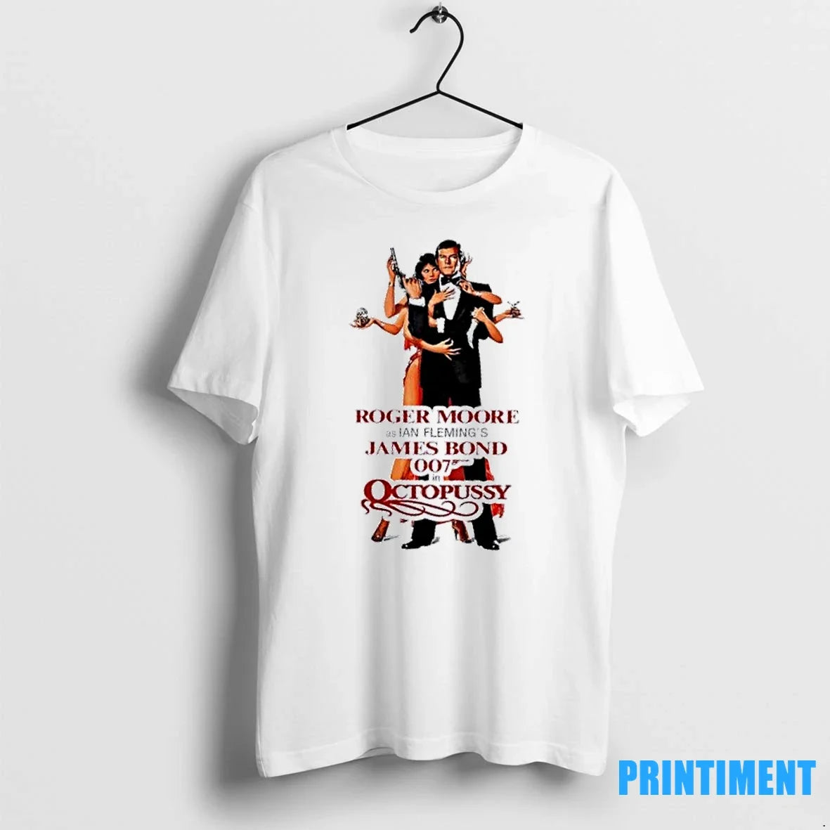 Roger Moore As Ian Flemings James Bond 007 In - Adult & Kids T-Shirts, Sweatshirts & Hoodies apparel design preview 1