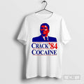 Ronald Reagan Crack Cocaine 84 - Adult & Kids T-Shirts, Sweatshirts & Hoodies apparel design preview 1
