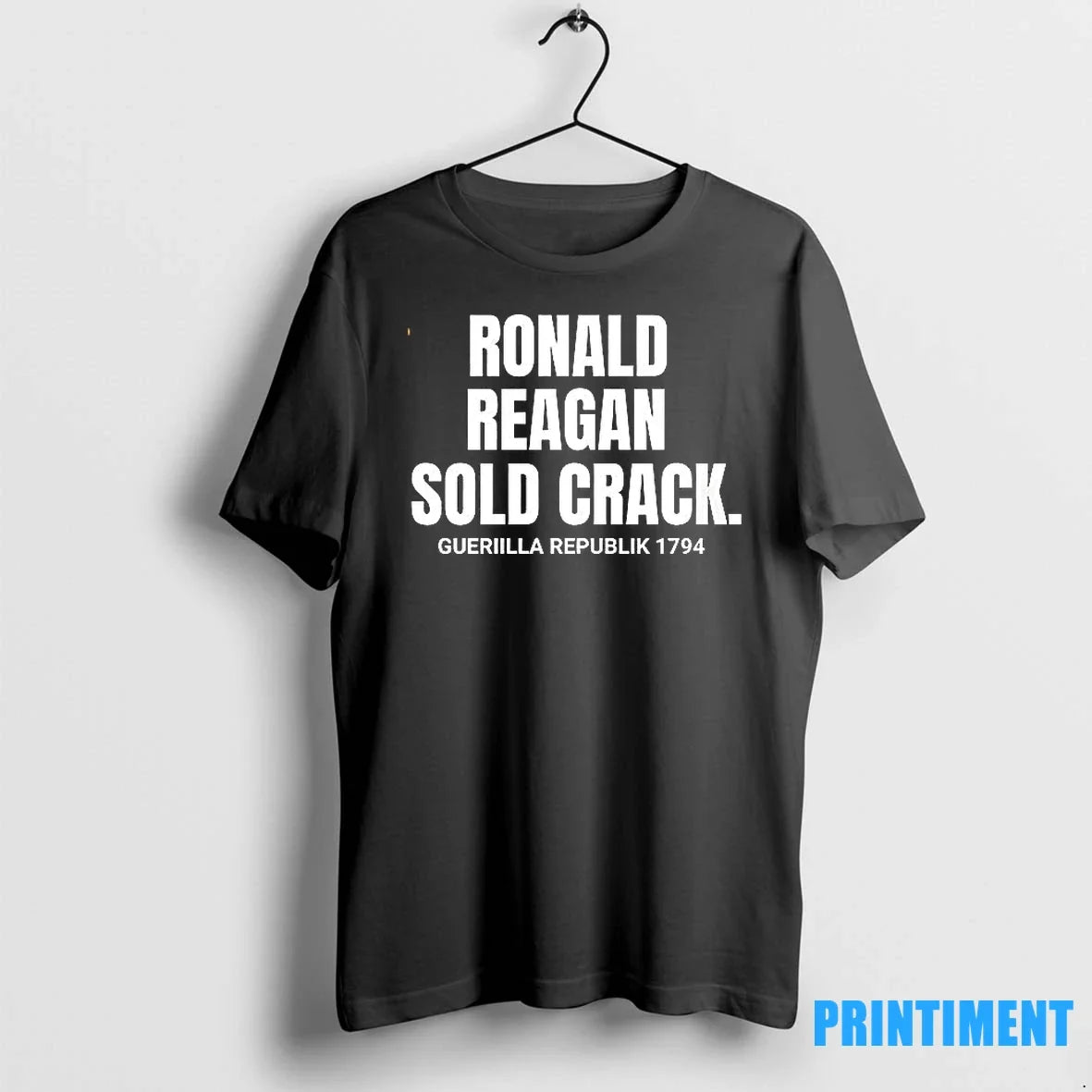 Ronald Reagan Sold Crack Sweater - Adult & Kids T-Shirts, Sweatshirts & Hoodies apparel design preview 1