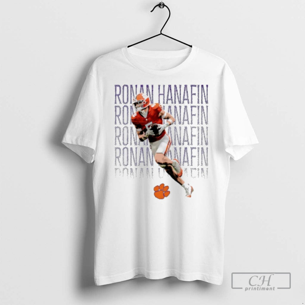 Ronan Hanafin Clemson Tigers Illustrated - Adult & Kids T-Shirts, Sweatshirts & Hoodies apparel design preview 1