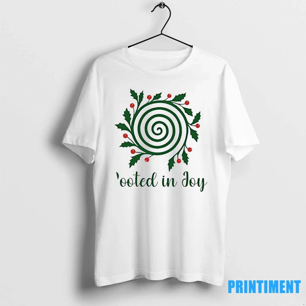 Rooted In Joy Christmas Sweater - Adult & Kids T-Shirts, Sweatshirts & Hoodies apparel design preview 1