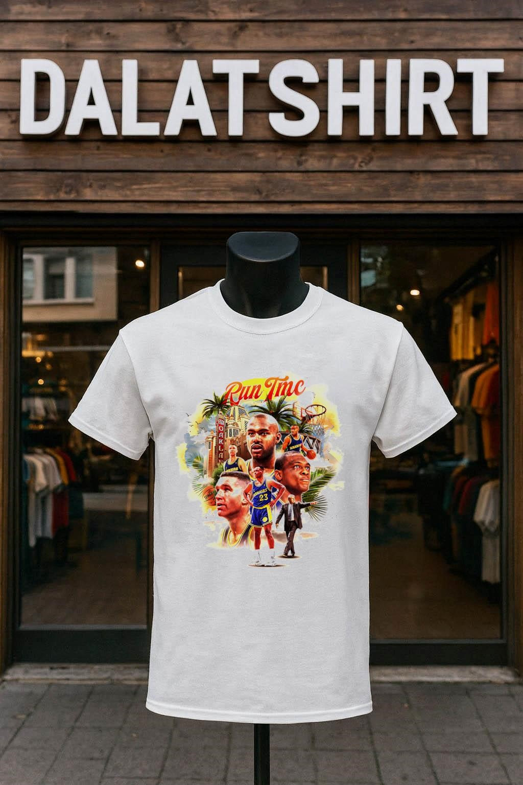 Run TMC Golden State Warriors Basketball Oakland - Adult & Kids T-Shirts, Sweatshirts & Hoodies apparel design preview 1