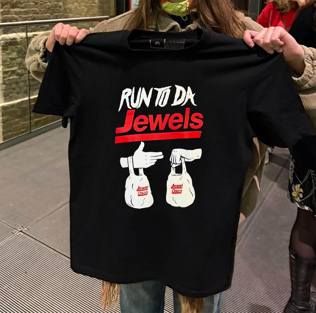 Run To Da Jewels Jewel Osco grocery bags - Adult & Kids T-Shirts, Sweatshirts & Hoodies apparel design preview 2