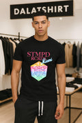STMPD RCRDS Miami Colorful Geometric Prism Head - Adult & Kids T-Shirts, Sweatshirts & Hoodies apparel design preview 1