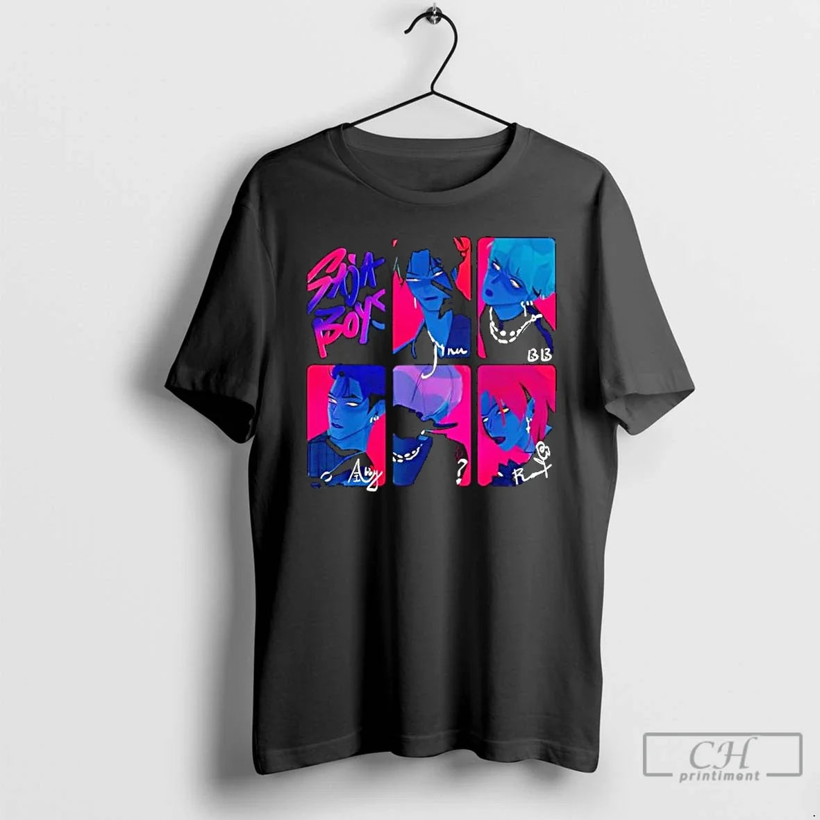 Saja Boys Photocards - Adult & Kids T-Shirts, Sweatshirts & Hoodies apparel design preview 1