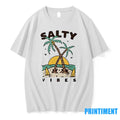 Salty Vibes Retro Beach Surf Sweater - Adult & Kids T-Shirts, Sweatshirts & Hoodies apparel design preview 1