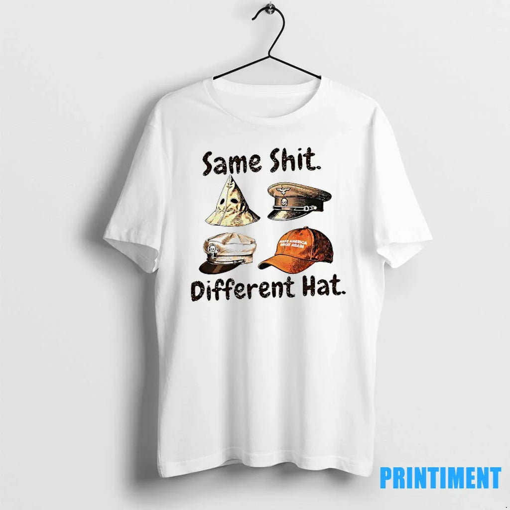 Same Shit Different Hat Vintage Sweater - Adult & Kids T-Shirts, Sweatshirts & Hoodies apparel design preview 1