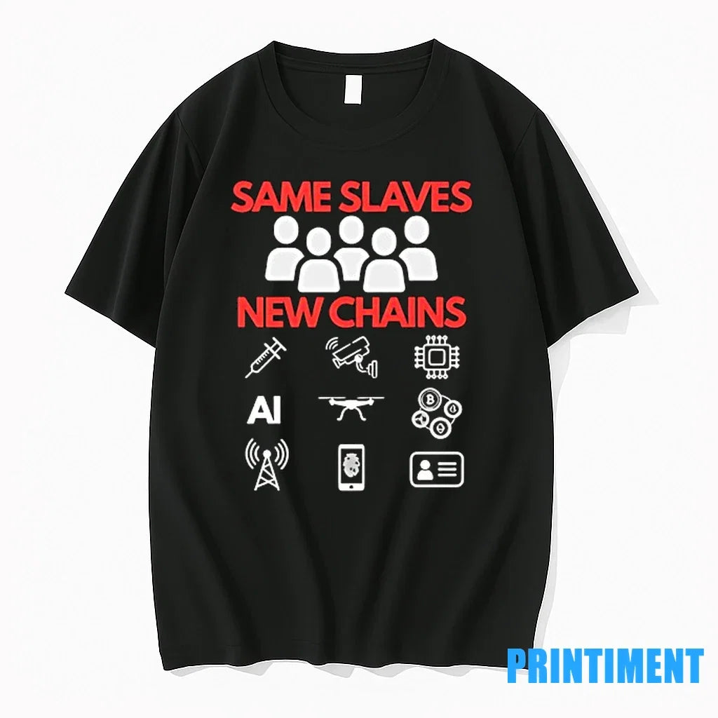 Same Slaves New Chains Sweater - Adult & Kids T-Shirts, Sweatshirts & Hoodies apparel design preview 1