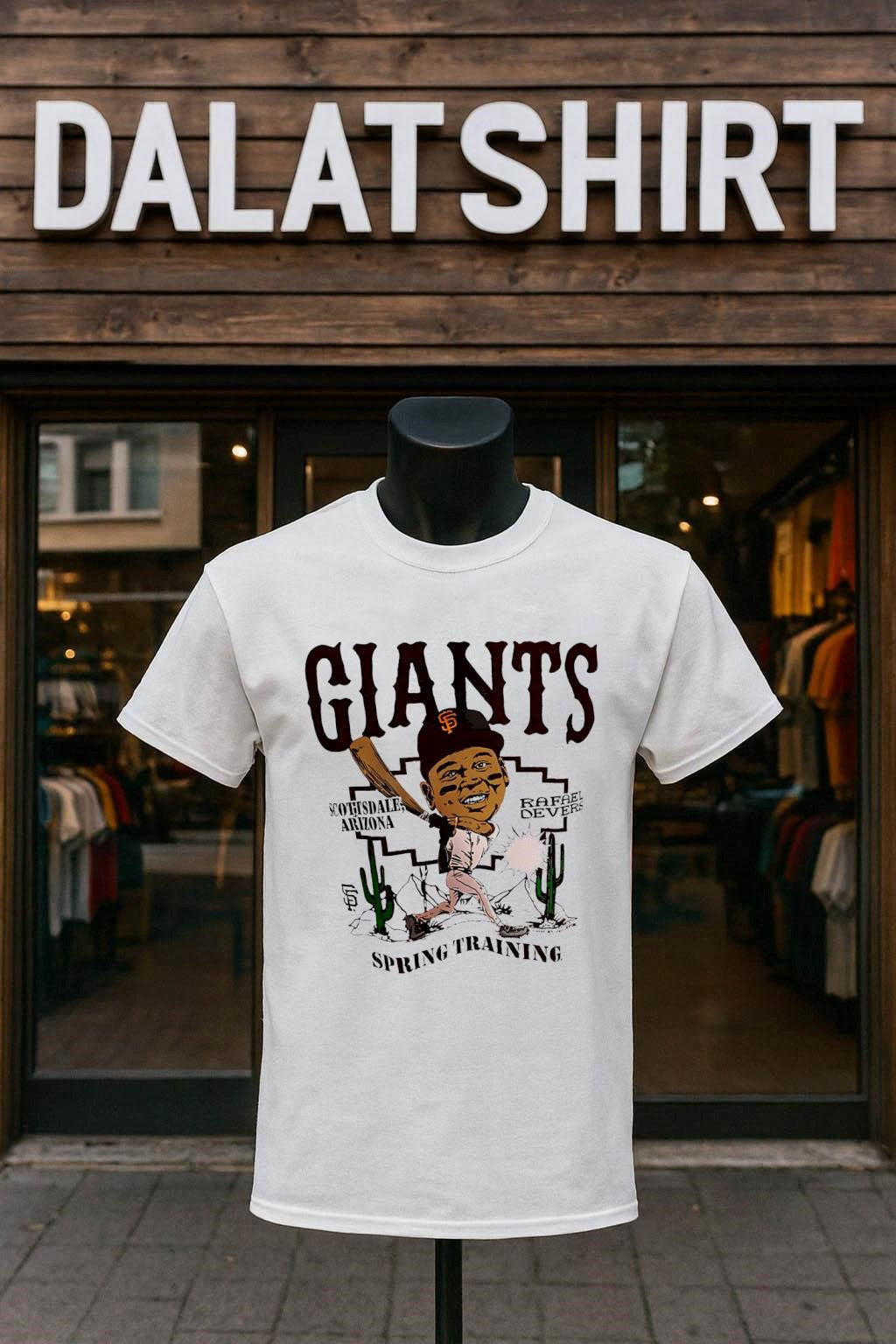 San Francisco Giants Scottsdale Arizona Rafael Devers - Adult & Kids T-Shirts, Sweatshirts & Hoodies apparel design preview 1
