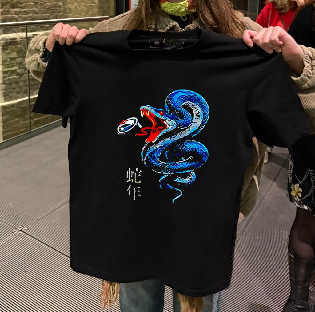 San Jose Sharks Merch Limited Design Snake Lunar New - Adult & Kids T-Shirts, Sweatshirts & Hoodies apparel design preview 2