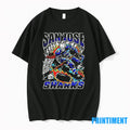 San Jose Sharks Skeleton Player Graphic 2025 Sweater - Adult & Kids T-Shirts, Sweatshirts & Hoodies apparel design preview 1