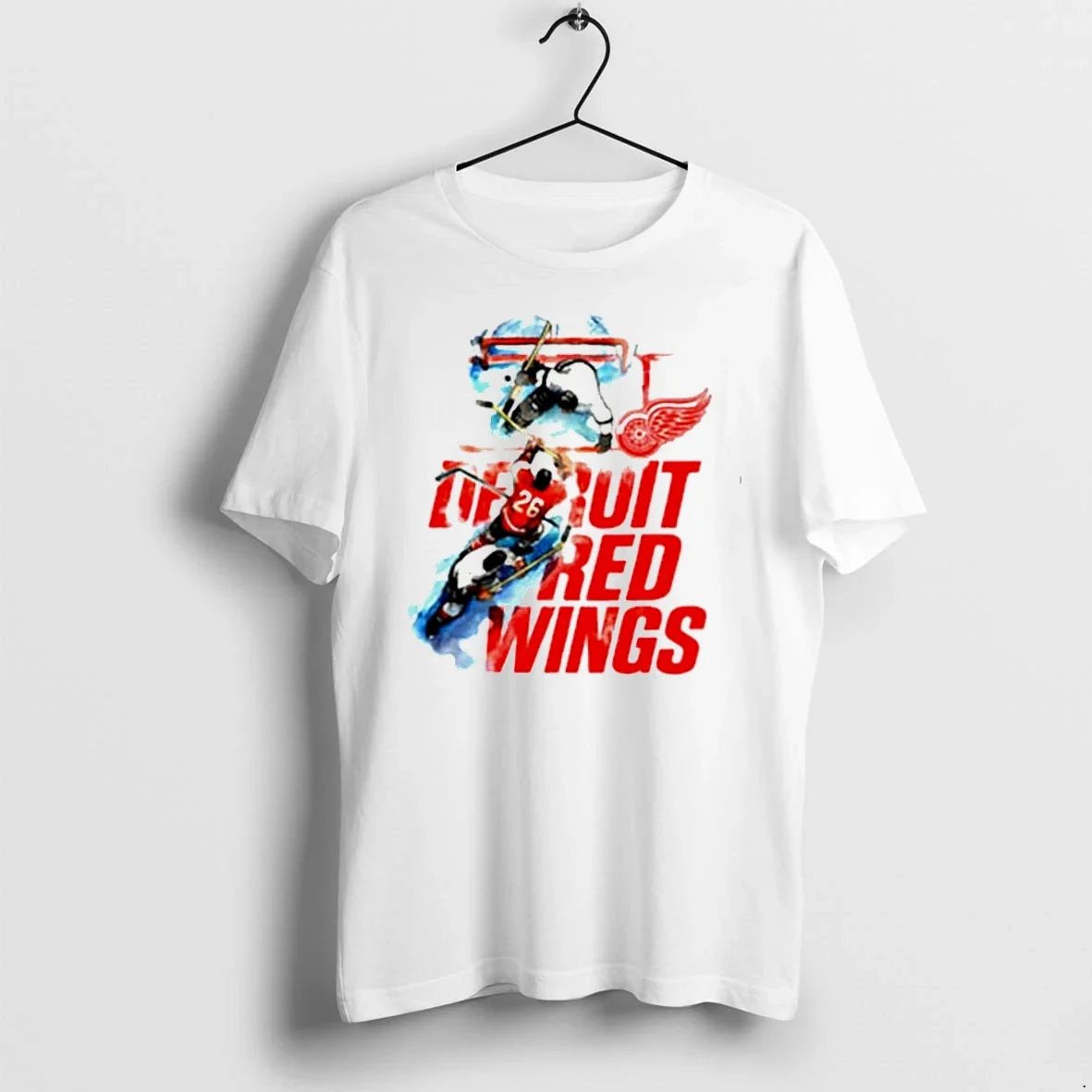 Sana X Detroit Red Wings Hockey Graphic Sweater - Adult & Kids T-Shirts, Sweatshirts & Hoodies apparel design preview 1