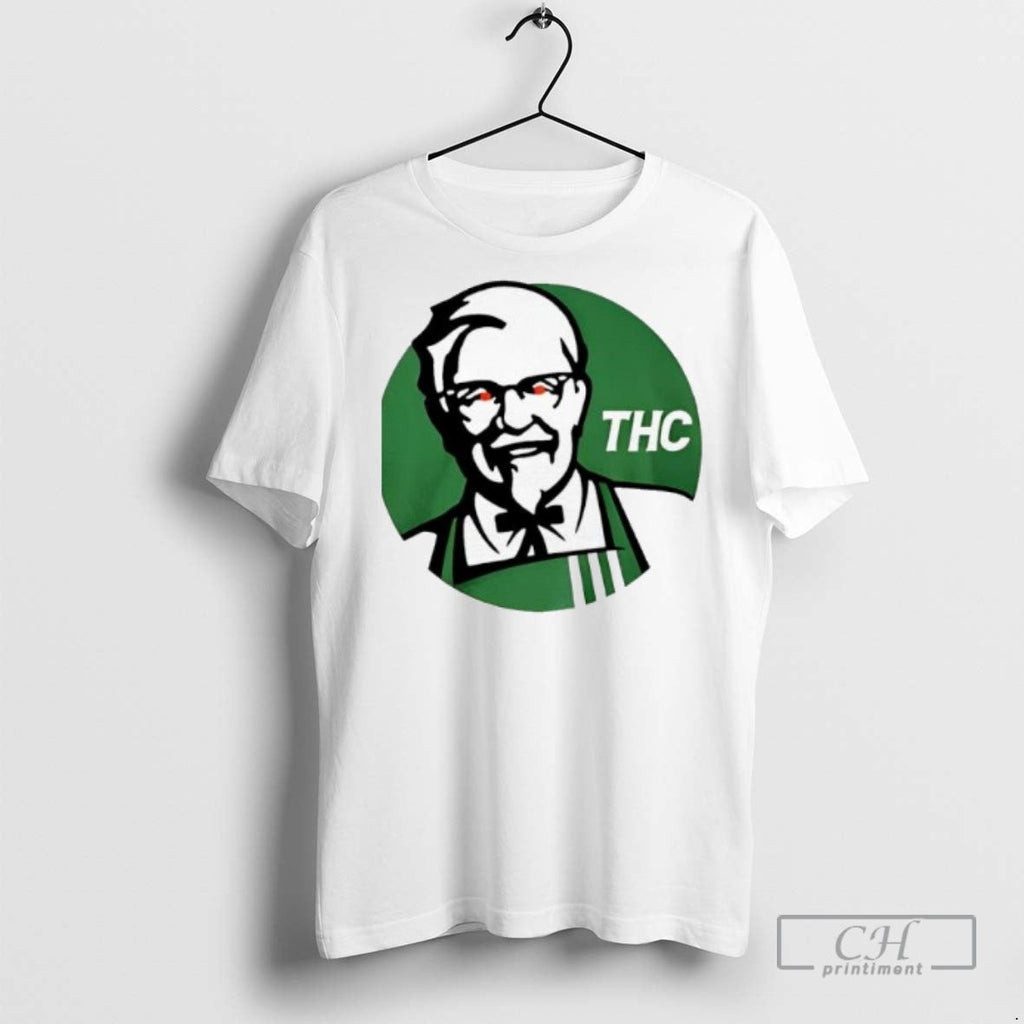 Sanders Thc Kfc Parody Logo - Adult & Kids T-Shirts, Sweatshirts & Hoodies apparel design preview 1