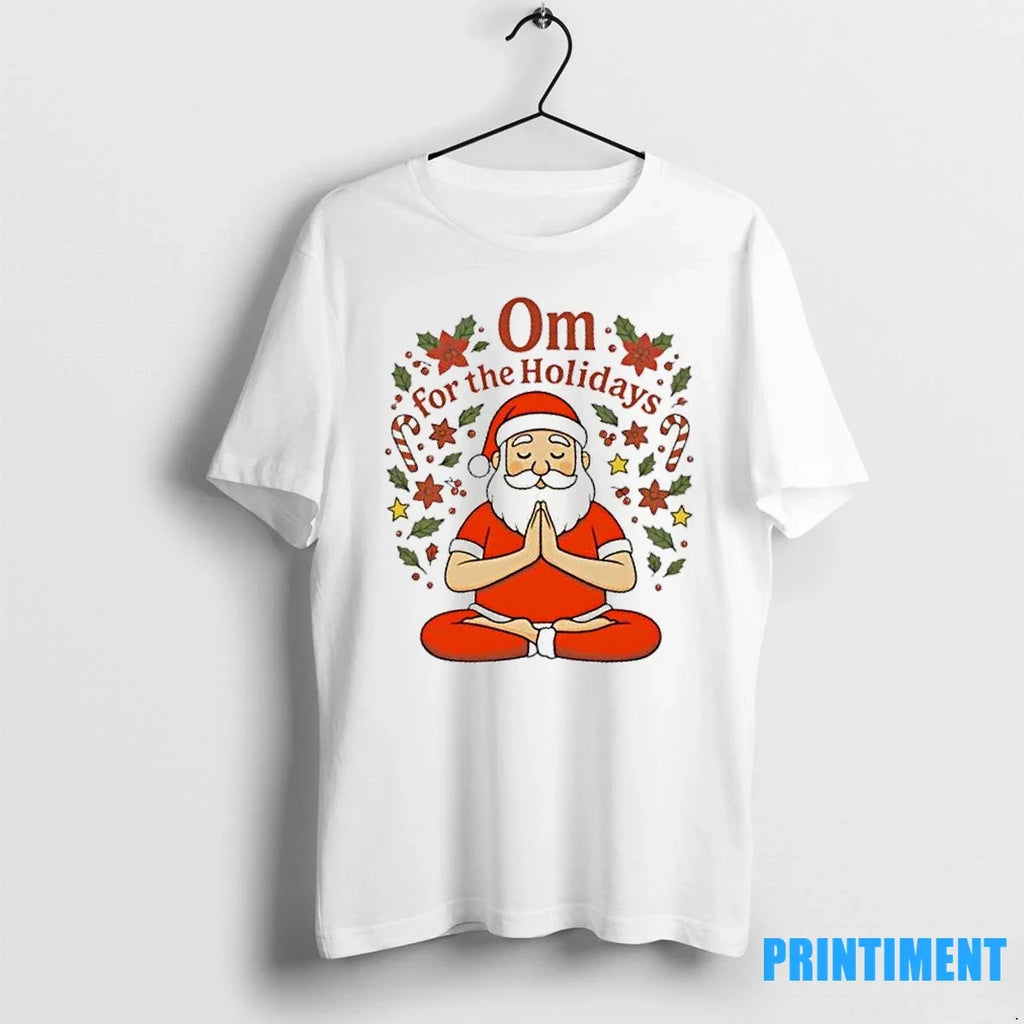 Santa Om For The Holidays Christmas Sweater - Adult & Kids T-Shirts, Sweatshirts & Hoodies apparel design preview 1