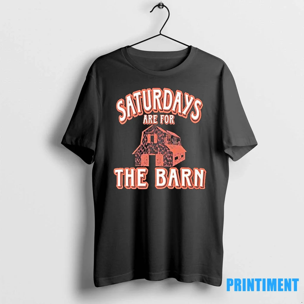 Saturdays Are For The Barn Sweater - Adult & Kids T-Shirts, Sweatshirts & Hoodies apparel design preview 1