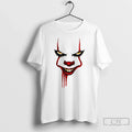 Scary Movie Killers Pennywise Face Halloween - Adult & Kids T-Shirts, Sweatshirts & Hoodies apparel design preview 1