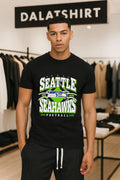 Seattle Est 1976 Seahawks Football Bird Head Diamond - Adult & Kids T-Shirts, Sweatshirts & Hoodies apparel design preview 1