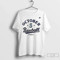 Seattle Mariners 2025 October Baseball White Seize - Adult & Kids T-Shirts, Sweatshirts & Hoodies apparel design preview 1