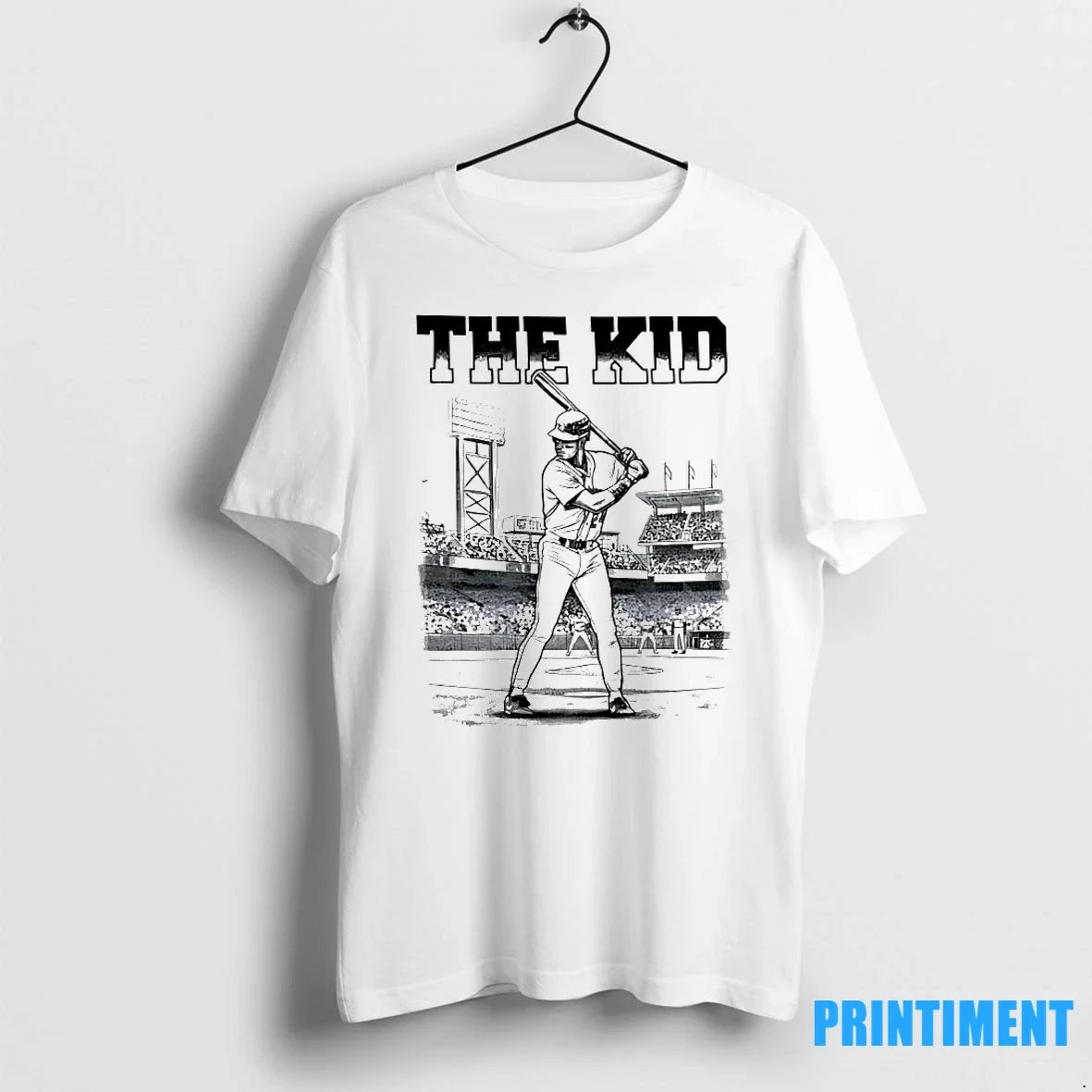Seattle Mariners Ken Griffey Jr Black White Sweater - Adult & Kids T-Shirts, Sweatshirts & Hoodies apparel design preview 1