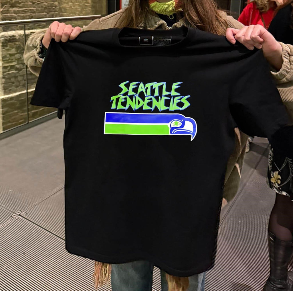 Seattle Tendencies Seahawk Football Logo Graphic - Adult & Kids T-Shirts, Sweatshirts & Hoodies apparel design preview 2
