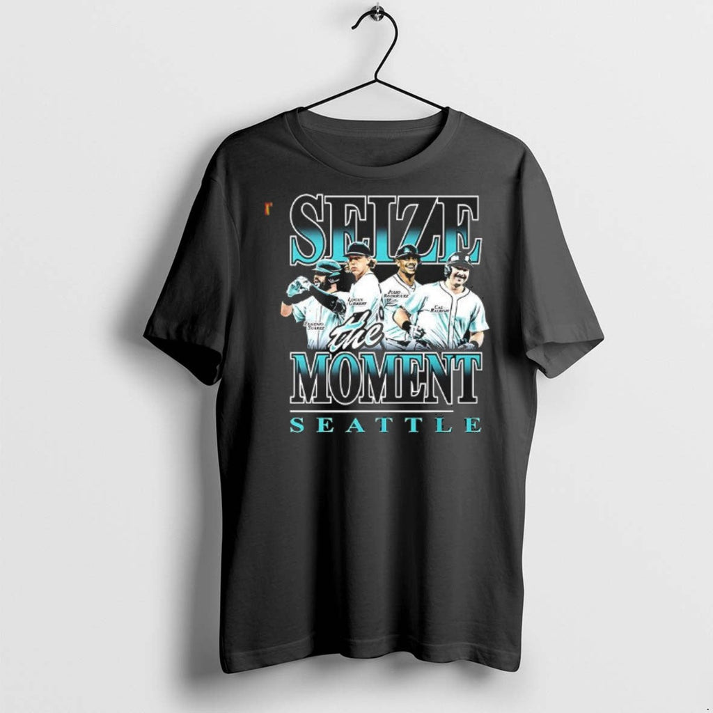Seize The Moment Seattle - Adult & Kids T-Shirts, Sweatshirts & Hoodies apparel design preview 1