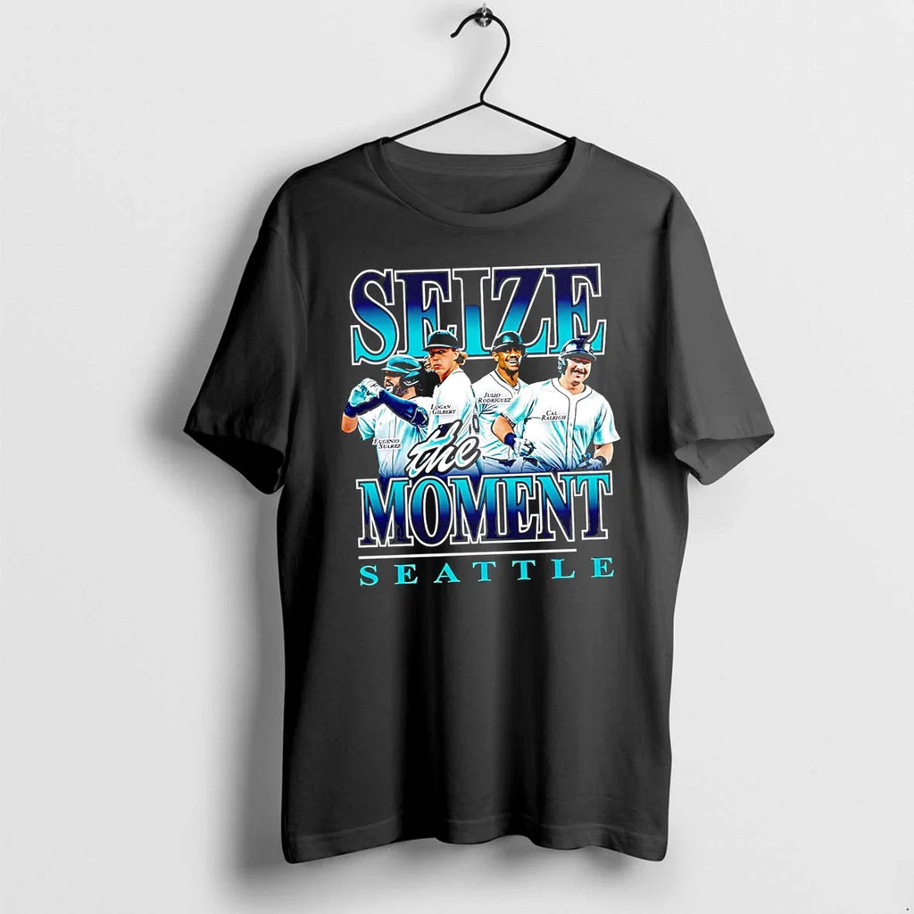 Seize The Moment Seattle Graphic Sweater - Adult & Kids T-Shirts, Sweatshirts & Hoodies apparel design preview 1