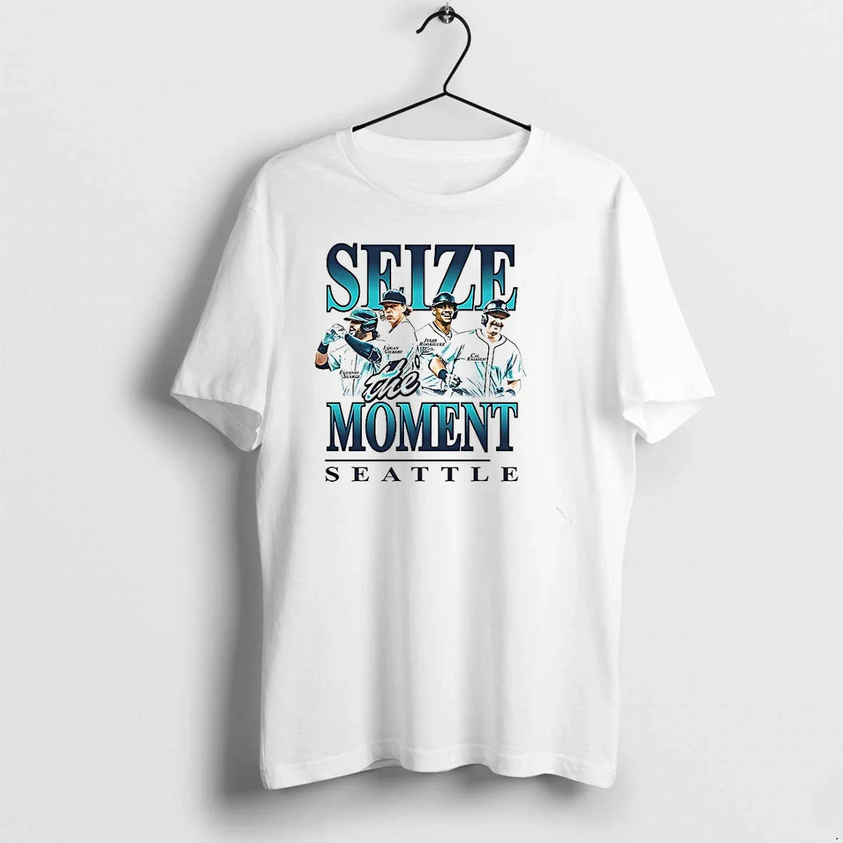 Seize The Moment Seattle Mariners Sweater - Adult & Kids T-Shirts, Sweatshirts & Hoodies apparel design preview 1