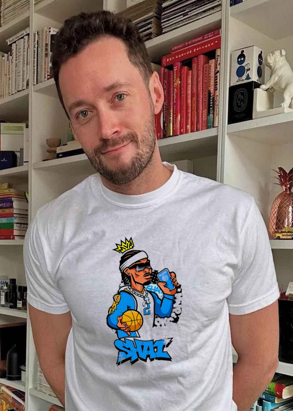 Shai Gilgeous Alexander ShaiTandT Crown Oklahoma City - Adult & Kids T-Shirts, Sweatshirts & Hoodies apparel design preview 2