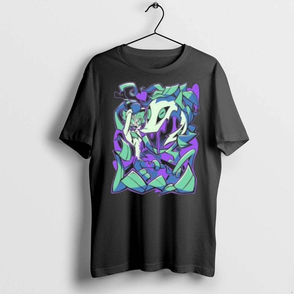 Shark Robot Helluva Boss Stolas Halloween Slasher - Adult & Kids T-Shirts, Sweatshirts & Hoodies apparel design preview 1