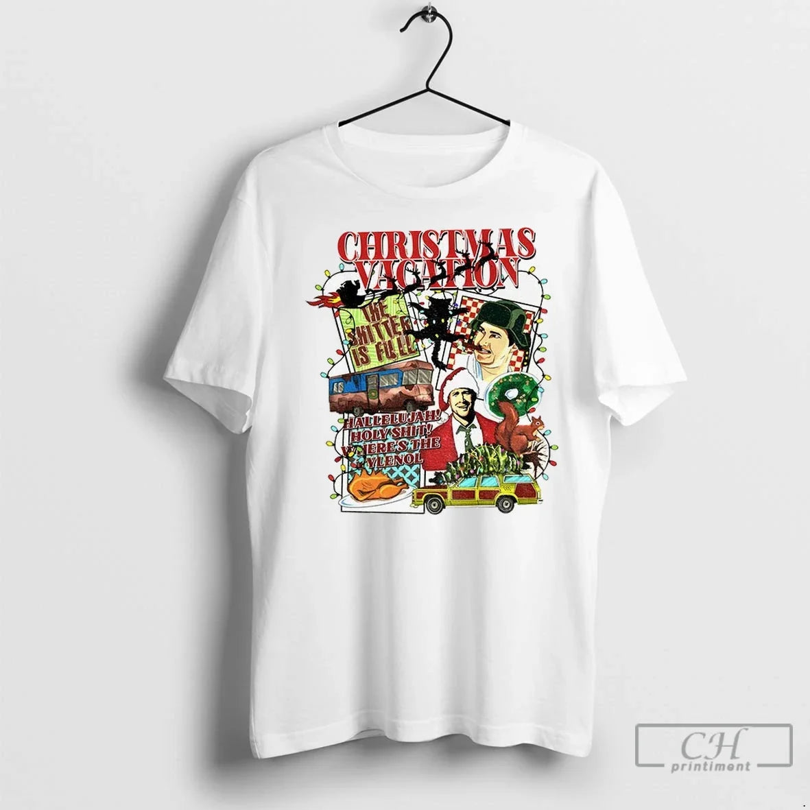 Shitters Full National Lampoons Christmas Vacation - Adult & Kids T-Shirts, Sweatshirts & Hoodies apparel design preview 1