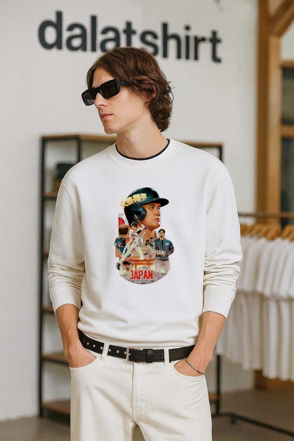 Shohei Ohtani Japan Baseball New Balance Mvp Legend - Adult & Kids T-Shirts, Sweatshirts & Hoodies apparel design preview 2