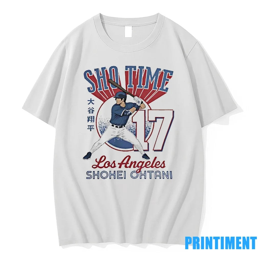 Shohei Ohtani Sho Time Los Angeles Dodgers Sweater - Adult & Kids T-Shirts, Sweatshirts & Hoodies apparel design preview 1