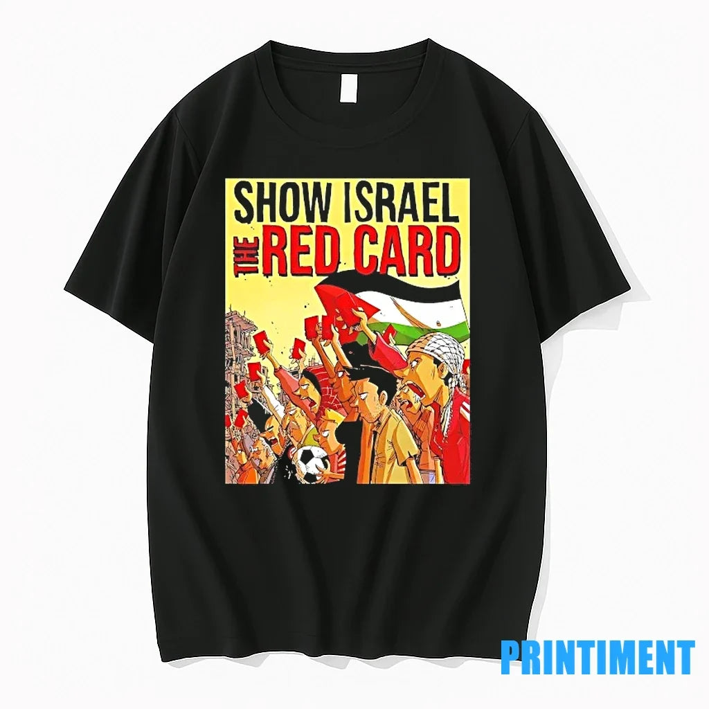Show Israel The Red Card Sweater - Adult & Kids T-Shirts, Sweatshirts & Hoodies apparel design preview 1