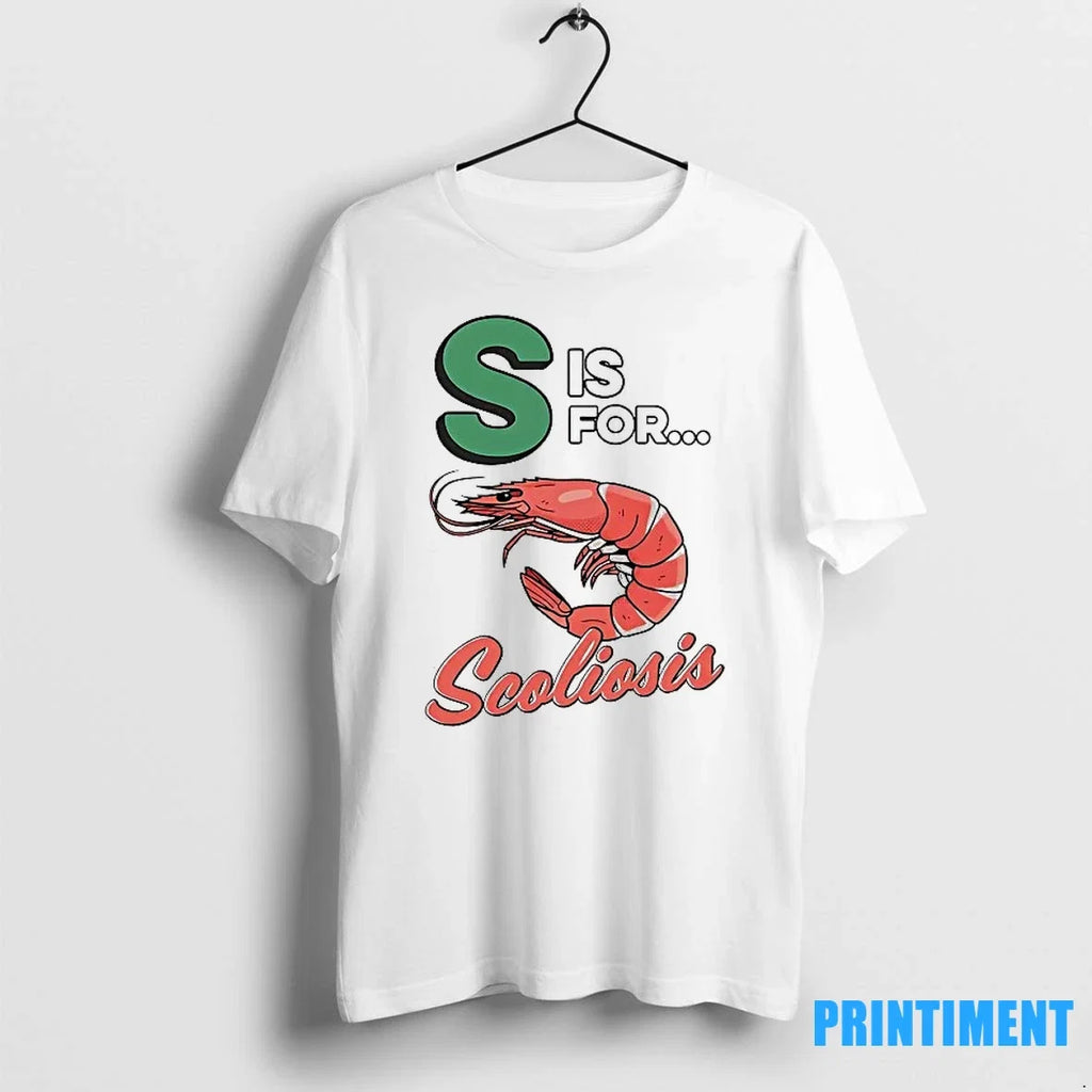 Shrimp S Is For Scoliosis Sweater - Adult & Kids T-Shirts, Sweatshirts & Hoodies apparel design preview 1