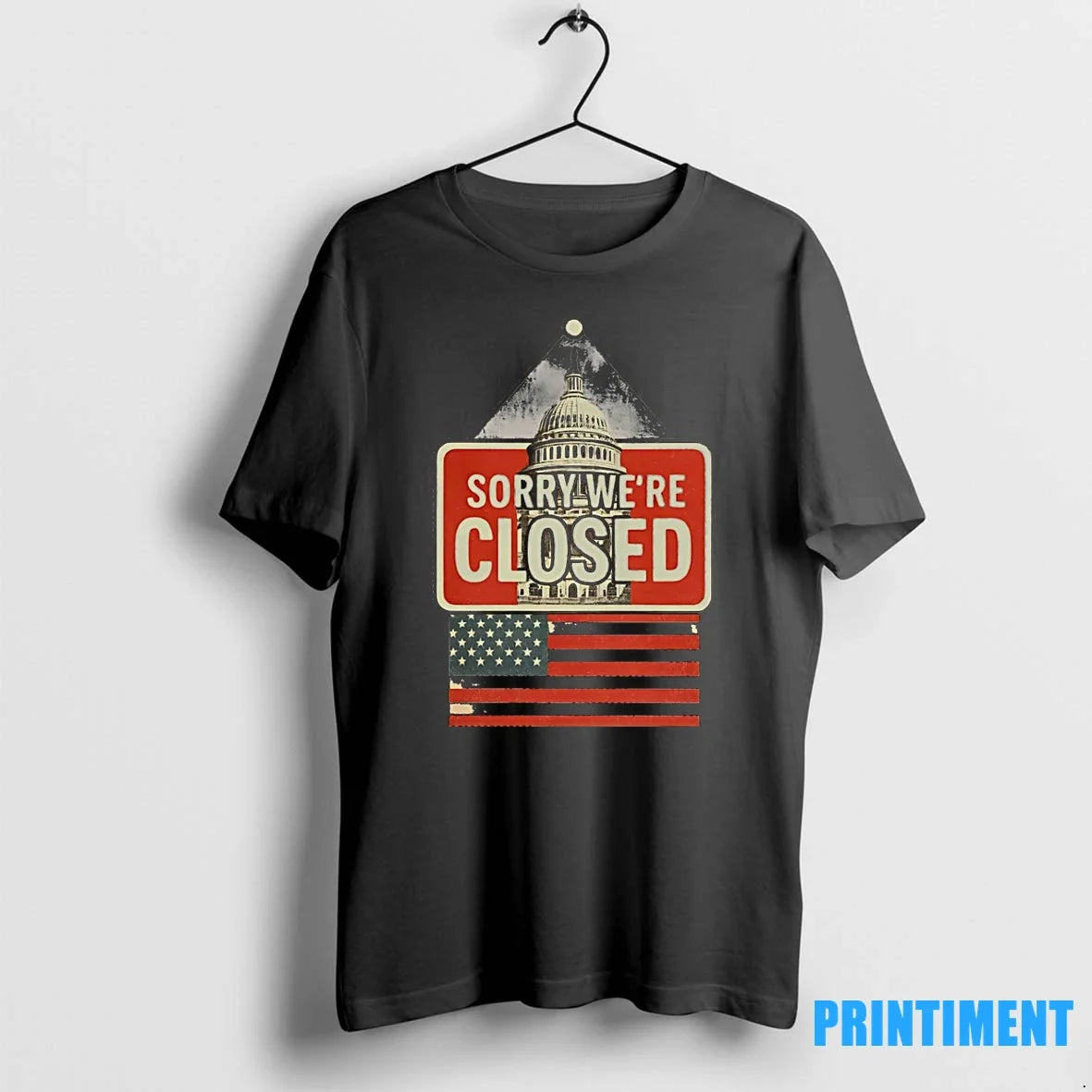 Shutdown Survivor 2025 Sorry Were Closed Sweater - Adult & Kids T-Shirts, Sweatshirts & Hoodies apparel design preview 1
