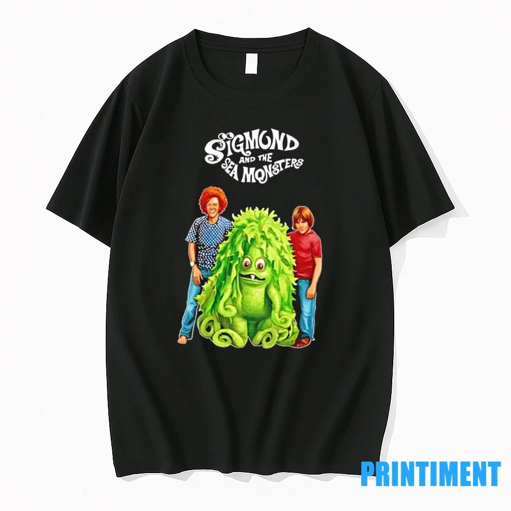 Sigmund And The Sea Monsters 1973 Vintage Sweater - Adult & Kids T-Shirts, Sweatshirts & Hoodies apparel design preview 1