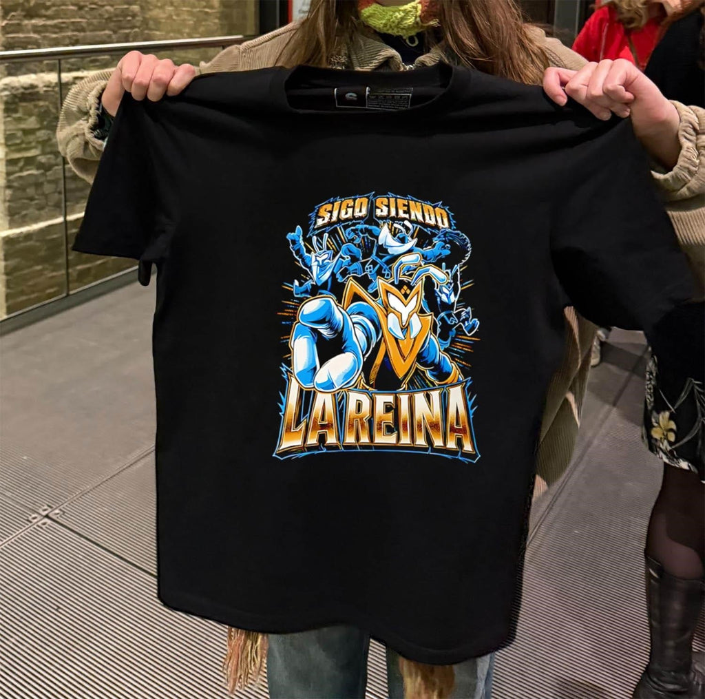 Sigo Siendo La Reina Comic Hero - Adult & Kids T-Shirts, Sweatshirts & Hoodies apparel design preview 2