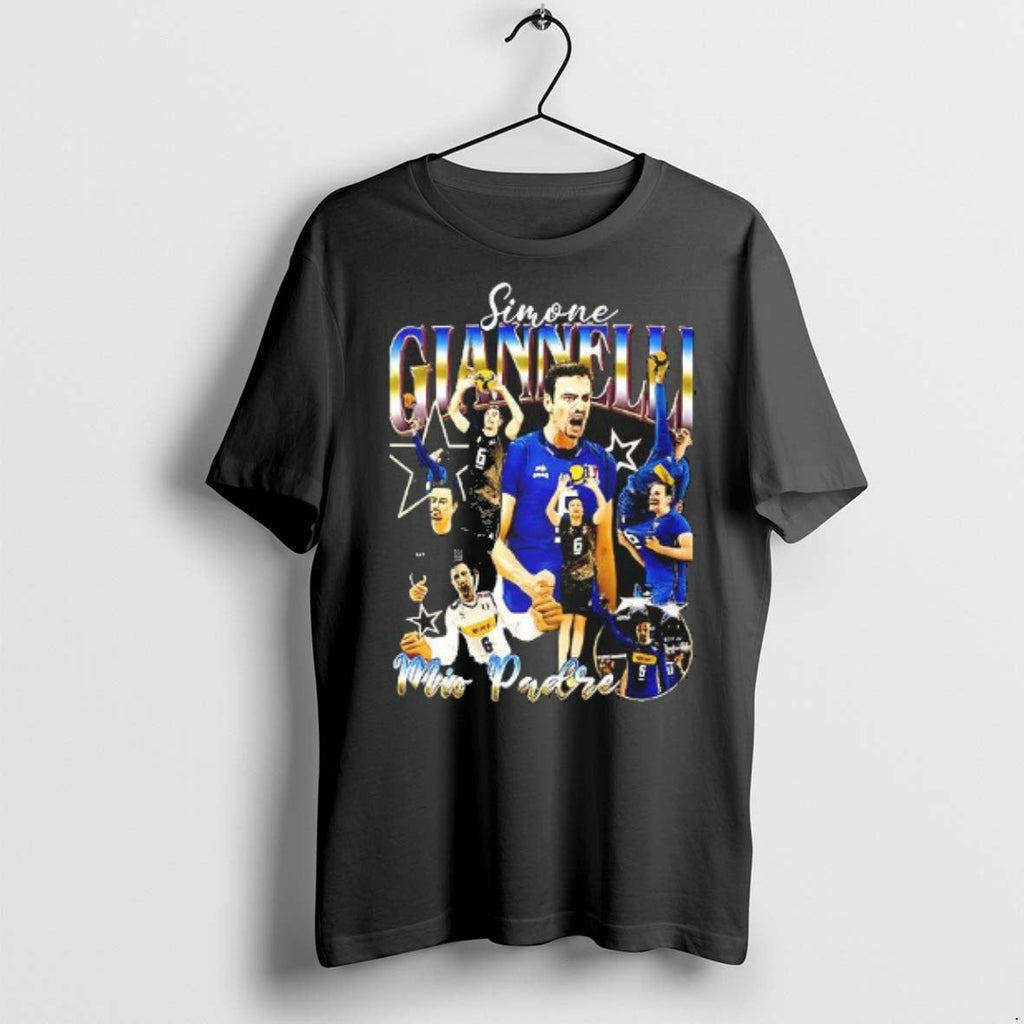Simone Giannelli Mio Padre Retro - Adult & Kids T-Shirts, Sweatshirts & Hoodies apparel design preview 1