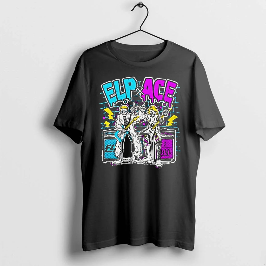 Skeleton Elp X Ace Wrestling Sweater - Adult & Kids T-Shirts, Sweatshirts & Hoodies apparel design preview 1