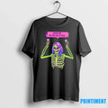 Skeleton Girl Excuse Me My Eyes Are Up Here Halloween - Adult & Kids T-Shirts, Sweatshirts & Hoodies apparel design preview 1